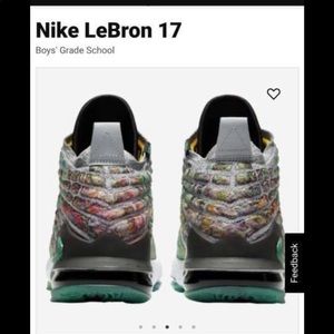Boys Nike LeBron 17